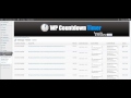 WP Coundown Timer User Guide Video