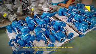 AOX-Q-L Series Ordinary Modulation Electric Actuator
