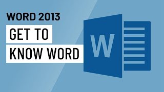 Word 2013: Getting Started