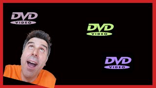 💋 2021 DVD Screensaver 10h 😱 NO LOOP 🍄 Bouncing Logo‼️