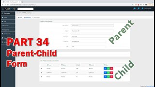 Part 34 - Parent Child Form with Bootstrap