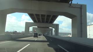 【車載動画】福岡高速1号香椎線 [101]香椎東入口→E3 九州自動車道 [7-1]須恵PA/SIC 2018/09/16