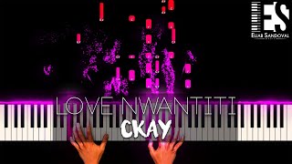 Love Nwantiti (Ah Ah Ah) - Ckay (Piano Tutorial) | Eliab Sandoval