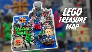 LEGO 3D Pirate Treasure Map | BrickLink AFOL Designer Program