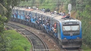 SLR | TRAIN STRIKE Day | Fully Crowded Trains