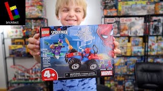 Clark Builds LEGO Spider-Man Car Chase 76133 (4+ LEGO Set)
