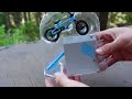 bmx finger unboxing tech deck blue finger bmx bike tricks on finger bmx