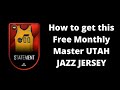 HOW TO GET FREE HIDDEN MONTHLY MASTER UTAH JAZZ JERSEY IN NBA LIVE MOBILE S6🔥🏀