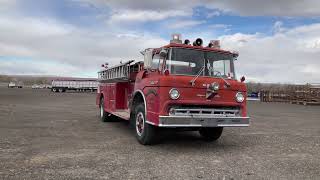 #11001-1969 Ford C85 Fire Truck