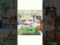 shorts 【ポケ森】 ガーデンイベント後半の家具でキャンプ場レイアウト 爽やかな朝の街並み animal crossing pocket camp