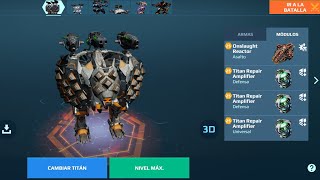 Anguisher and Ruiner with Titan Rook | War Robots Gameplay WR