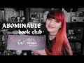 Abominable book club unboxing // horror books 🔪📚