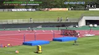 2014東北高校新人 男子400mH予選～決勝