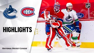 Canucks @ Canadiens 2/1/21 | NHL Highlights