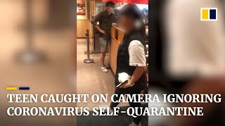 Video of a teenage girl in Hong Kong breaking coronavirus self-quarantine rules sparks online anger