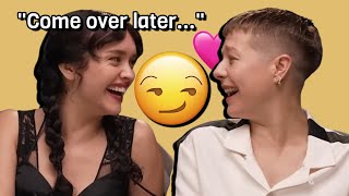 olivia cooke and emma d'arcy flirting for 8 minutes straight