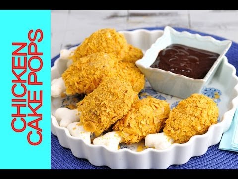 HOW TO MAKE FRIED CHICKEN CAKE POPS, APRIL'S FOOLS DAY HOW TO MAKE FRIED CHICKEN CAKE POPS, APRIL'S FOOLS DAY
