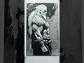 ragnar volarus filament painting redrising redrisingfanart redrisingart 3dprinting 3dprinted