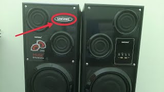 Samsonic Double Woofer Tower Speaker Review By Sbs Tech