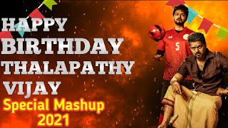 Happy Birthday Thalapathy Vijay || Thalapathy Mashup Mass Fight Scence || Whatsapp Status Download