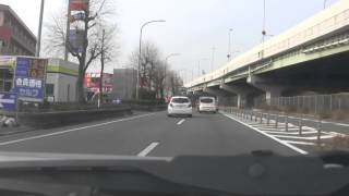 ドライブ動画　福岡県京都郡苅田町～北九州市小倉北区へ　2014/01/03 #1