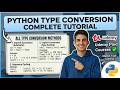 7 Python Type Conversion Tutorial Implicit & Explicit Type Casting in Python | Udemy Paid Courses ✅