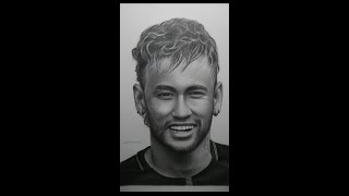 Drawing Neymar Jr ❤️ 🇧🇷⚽