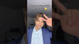 When someone tells me to smile: #trending #relatable #couple #fyp