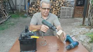 Πατέντα  για επαναφορτιζομενα   IDEAS How to extend the life of your rechargeable drills.