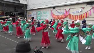 【夢舞隊2017】ふくのやまよさこい・天満屋駐輪場演舞場