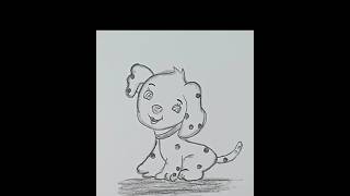 How to draw cute puppy||✏️ sketching