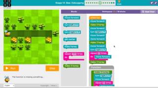 Course 3: stage 14: bee: Debugging, puzzle 7