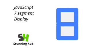JavaScript 7 Segment display