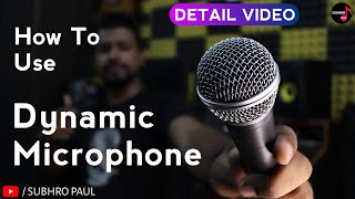 Dynamic Microphone For Vocals, Podcast, Karaoke System, Streaming, Recording | Maono AU-WDM01 Review