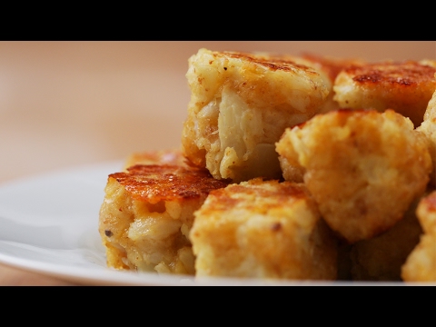 Cauliflower Tater Tots with Parmesan Cheese