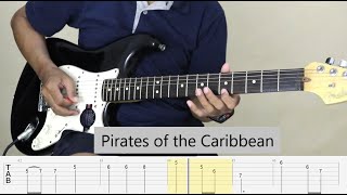Pirates of the Caribbean - Electric Guitar Cover + TAB