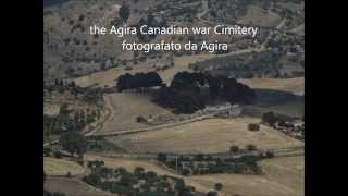 viaggiando in Sicilia, il cimitero canadese di Agira (EN) the Canadian War Cemetery in Agira