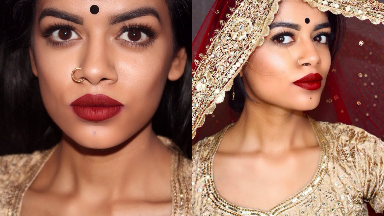 Simple Bollywood Makeup Tutorial Youtube