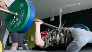 BENCH PR! 80KG x 5