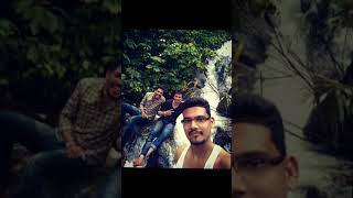 Enjoying @ Gulnadi Waterfalls 😍🤠👬💦🏞️ | Real Adventure @ Gulnadi Falls (35)🏍️🌤️🌦️🛣️🏞️🤠