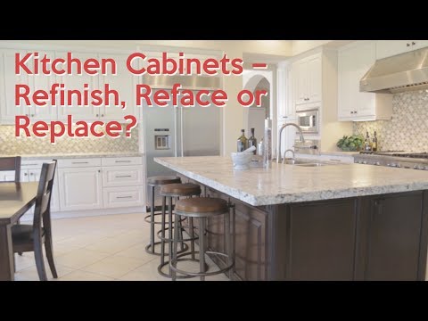 Kitchen Cabinets – Refinish, Reface or Replace Kitchen Cabinets – Refinish, Reface or Replace