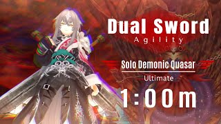 Dual Sword (Agi) VS Demonic Quasar (Ultimate) - Toram online