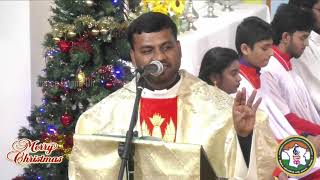 Christmas Sermon | Rev.Fr. A. Kulandai Yesu Raja | Indian Catholic Tamil Chaplaincy in France