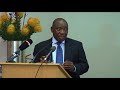 Ramaphosa addressing youth unemployment