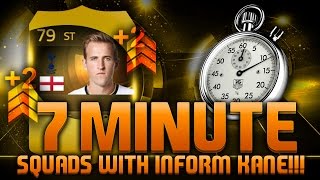 FIFA 15 - 7 MINUTE SQUADS - THIRD INFORM KANE!!! Fifa 15 Hybrid Squad Builder Feat. TIF Harry Kane