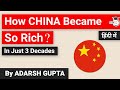 How China became so Rich and Powerful in just 3 decades? Economic History of China by Adarsh Gupta