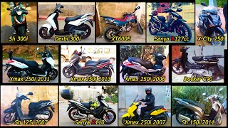 لدوزت من 2011 حتى 2019 او لمعلومات عليهم  les Motos أجي تشوف معايا