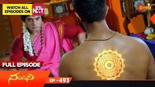 Nandhini - Episode 493 | Digital Re-release | Gemini TV Serial | Telugu Serial