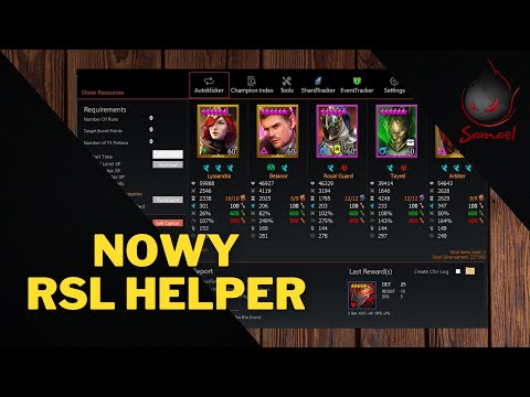 RSL Helper - Poradnik | Raid: Shadow Legends - YouTube