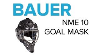 Bauer NME 10 Goal Mask w/Henry Breslin